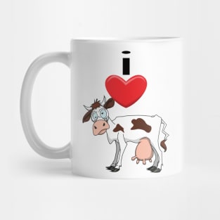 I Heart Cows Mug